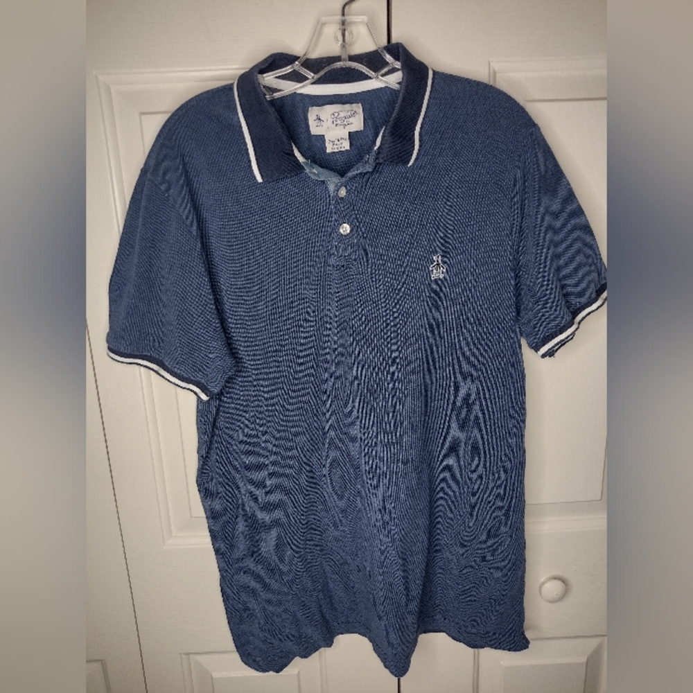 Original Penguin Munsingwear Pete Logo Lightweight Summer Line Men's XL Polo